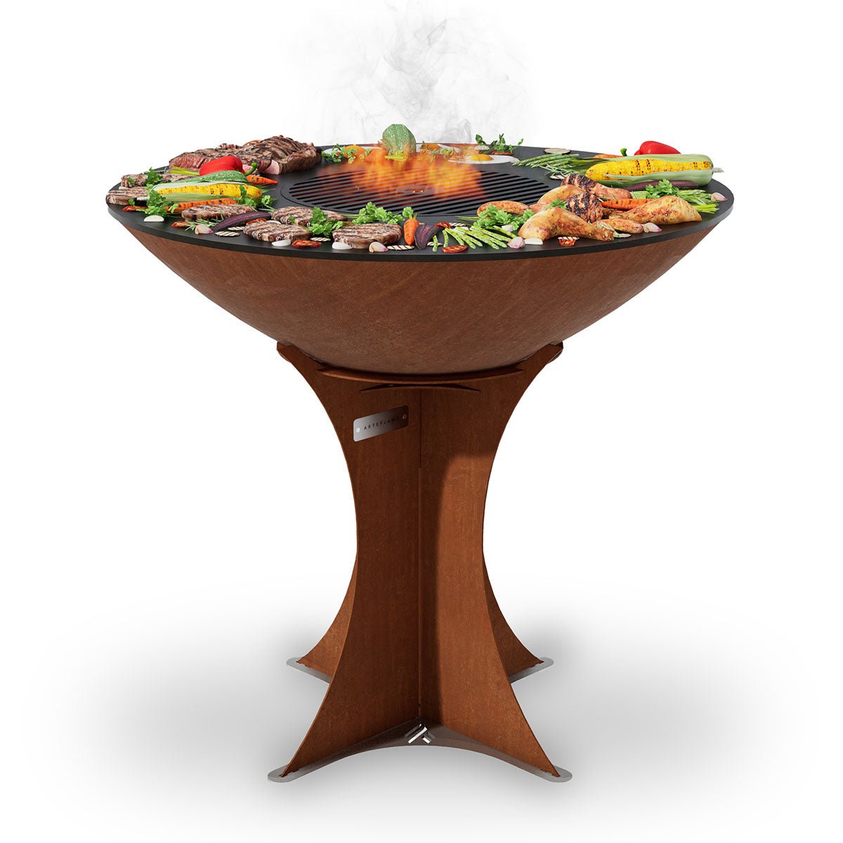 Arteflame XXL 40" Flat Top Grill - High Euro Base - All Products, Arteflame Grills by Arteflame | Buy at Agent BBQ