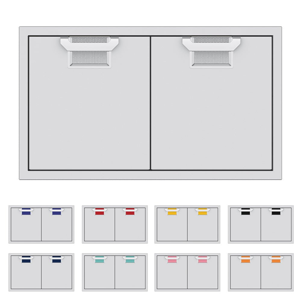 Aspire by Hestan AEAD36 Double Access Doors, 36-Inches - Grill : Cabinetry by Aspire by Hestan | Buy at Agent BBQ