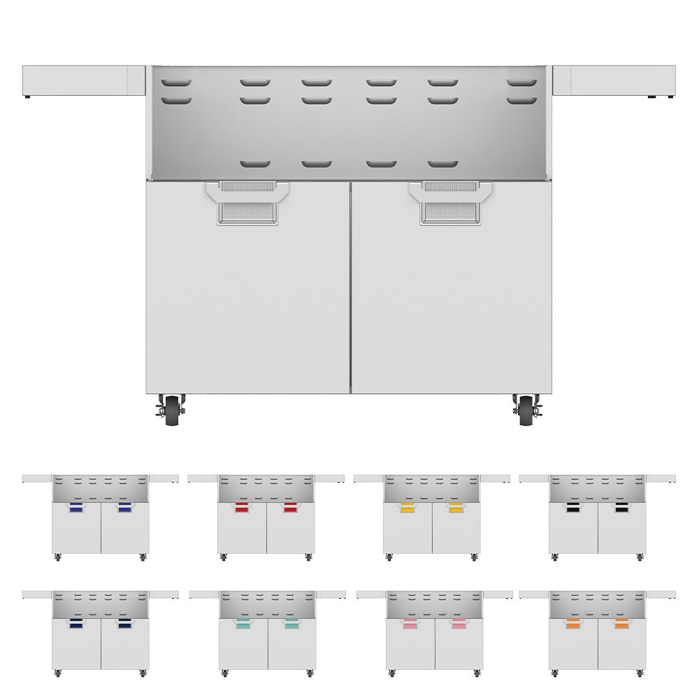 Aspire by Hestan ECD42 Double Door Grill Cart for 42-Inch Aspire Grill Head - Grill : Accessory by Aspire by Hestan | Buy at Agent BBQ