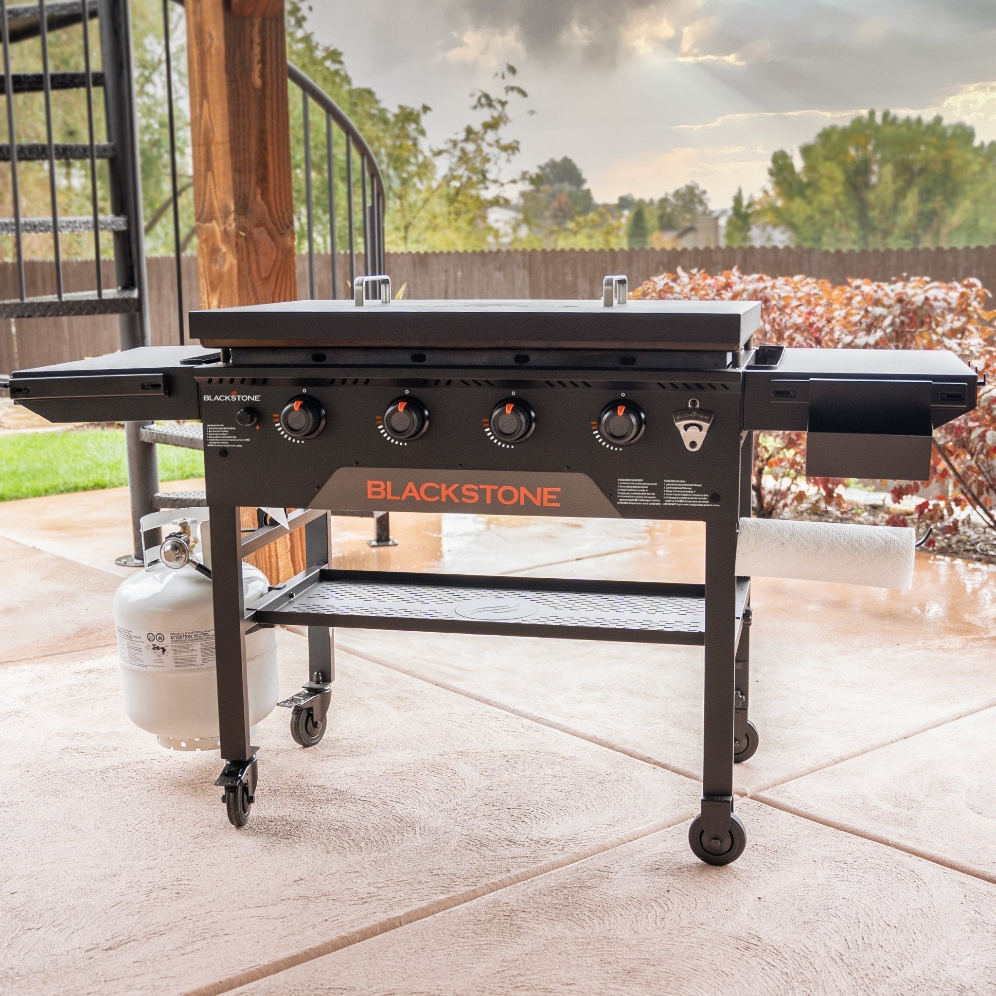 Blackstone 36" Griddle with Hard Cover Combo - by Blackstone | Buy at Agent BBQ