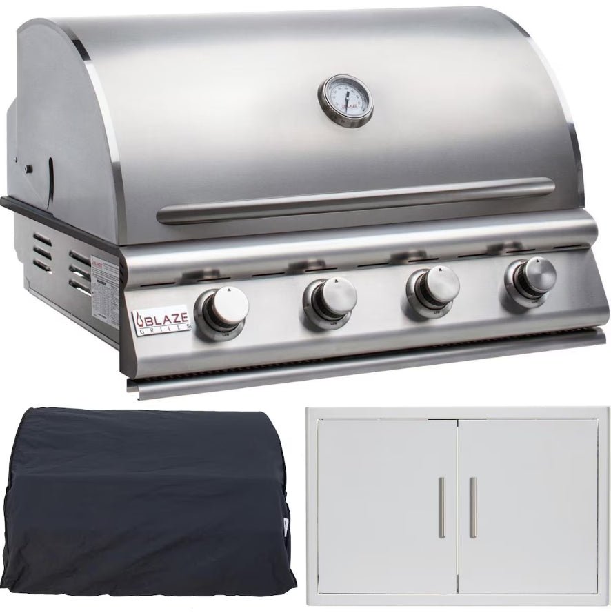 Blaze 32 Inch Grill Starter Outdoor Kitchen Package - by Blaze Grills | Buy at Agent BBQ