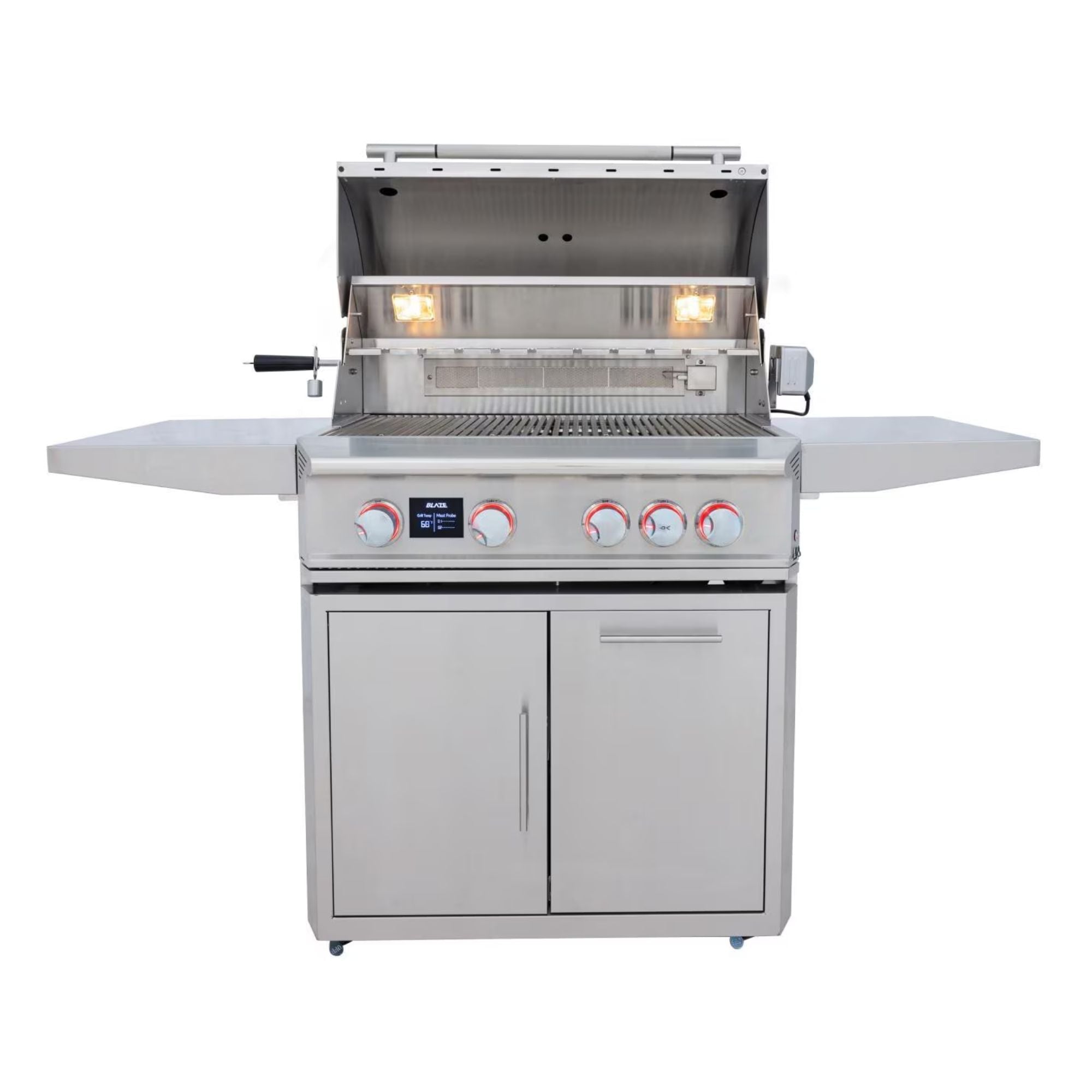Blaze LTE PRO 32 - Inch 4 - Burner Freestanding Gas Grill w/ Digital Temperature Screen & Rear Infrared Burner - by Blaze Grills | Buy at Agent BBQ