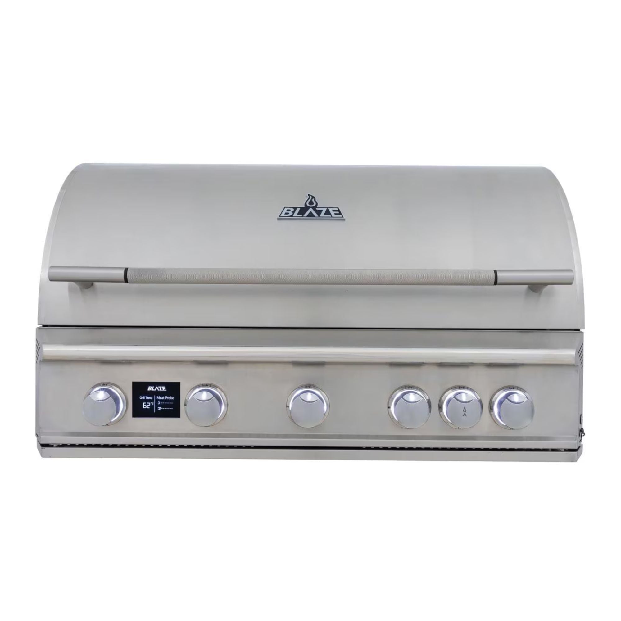 Blaze LTE PRO 40 - Inch 5 - Burner Built - in Gas Grill w/ Digital Temperature Screen & Rear Infrared Burner - by Blaze Grills | Buy at Agent BBQ