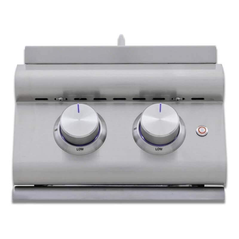 Blaze Premium LTE+ Built - In Stainless Steel Double Side Burner - BLZ - SB3LTE - by Blaze Grills | Buy at Agent BBQ