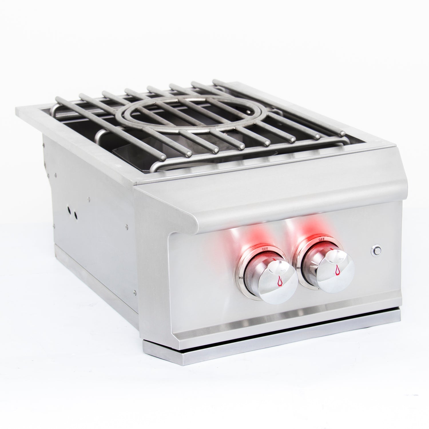 Blaze Professional LUX Built - In Gas High Performance Power Burner W/ Wok Ring & Stainless Steel Lid - BLZ - PROPB - LP/NG - by Blaze Grills | Buy at Agent BBQ