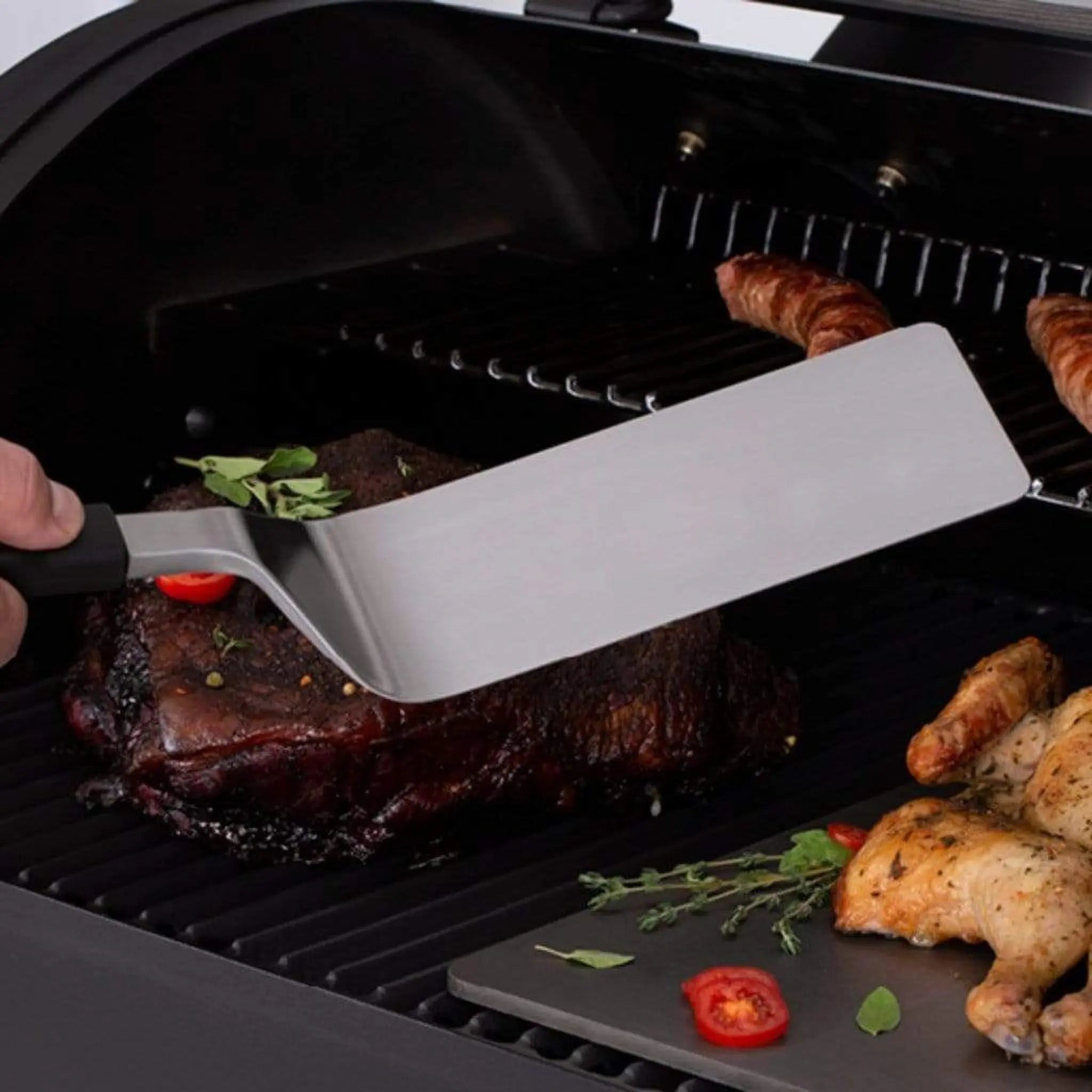 Broil King 17" Stainless Steel Baron Super Flipper - by Broil King | Buy at Agent BBQ