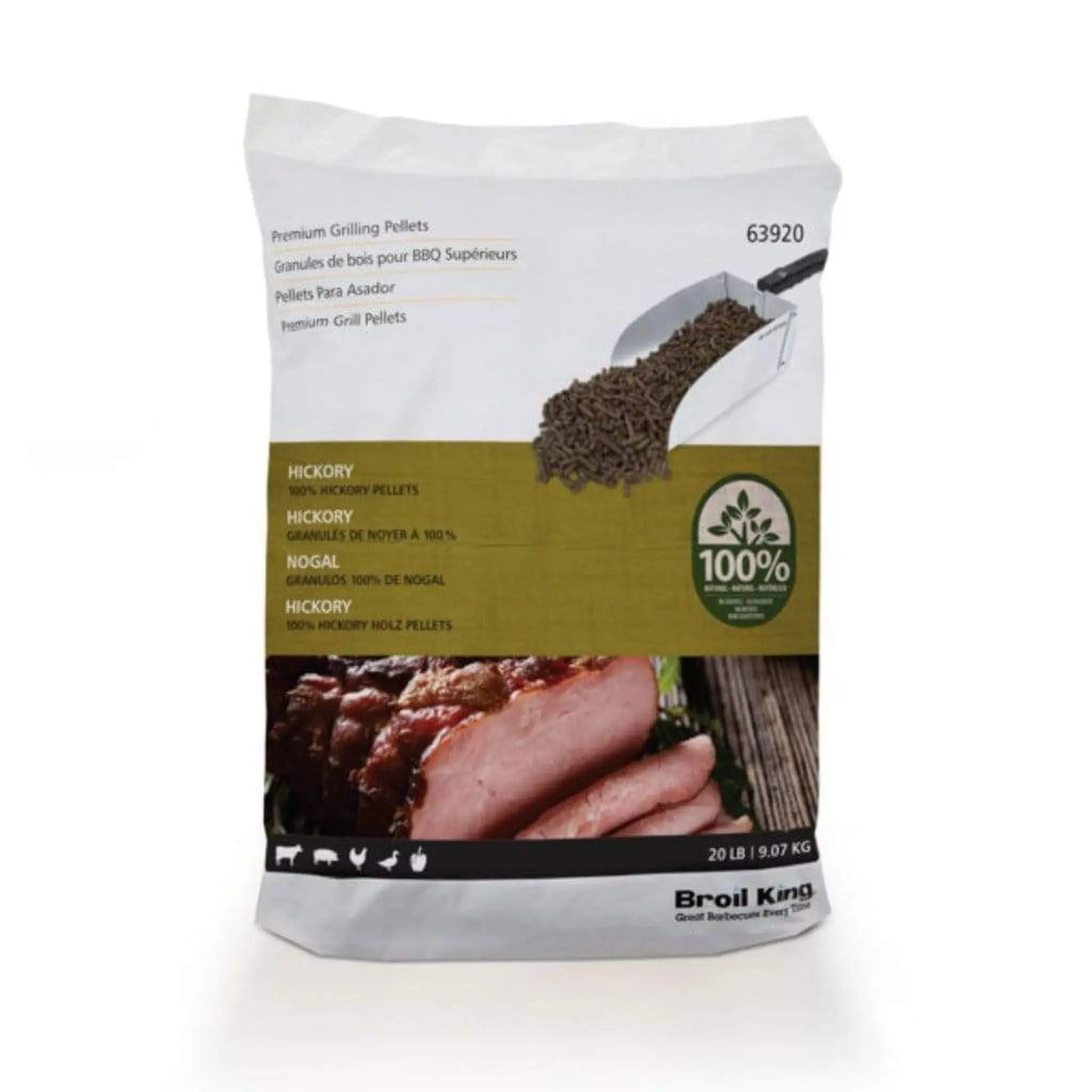 Broil King Hickory Wood Pellets - by Broil King | Buy at Agent BBQ