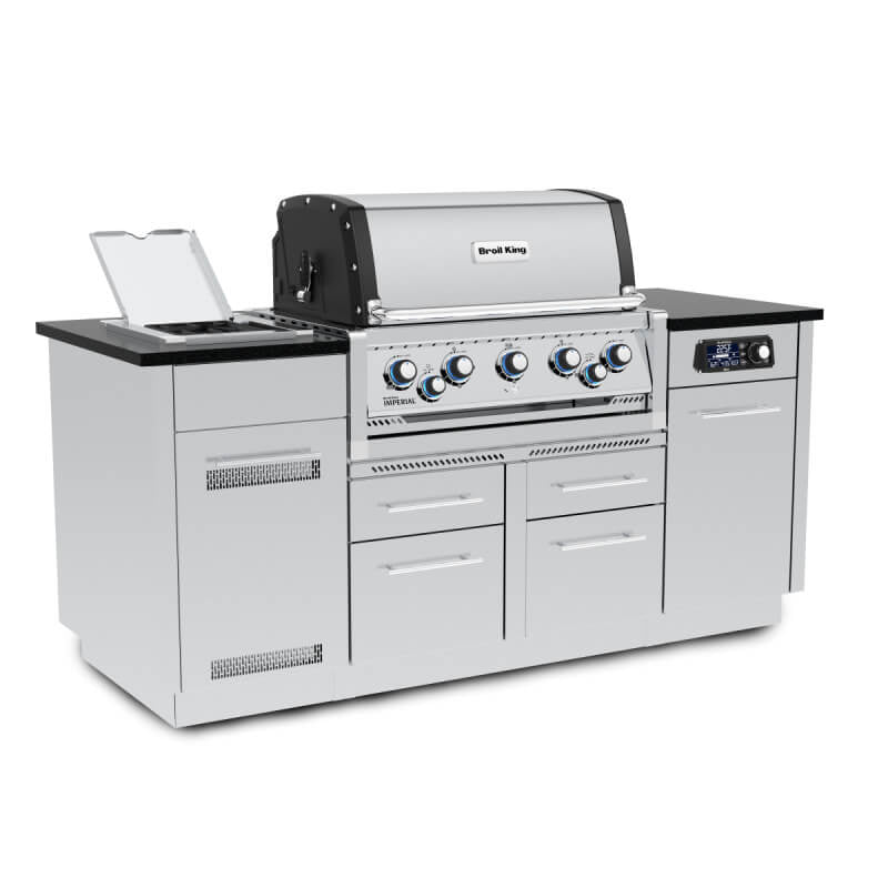 Broil King Imperial QS 590i 5 - Burner Gas Grill Island - by Broil King | Buy at Agent BBQ
