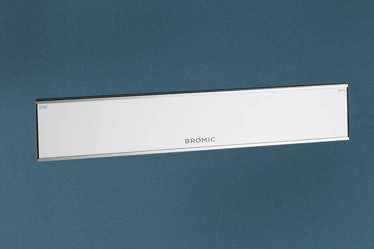 Bromic Platinum Marine Smart - Heat 4500 Watt Radiant Infrared Outdoor Electric Heater | White | 208V - by Bromic Heating | Buy at Agent BBQ