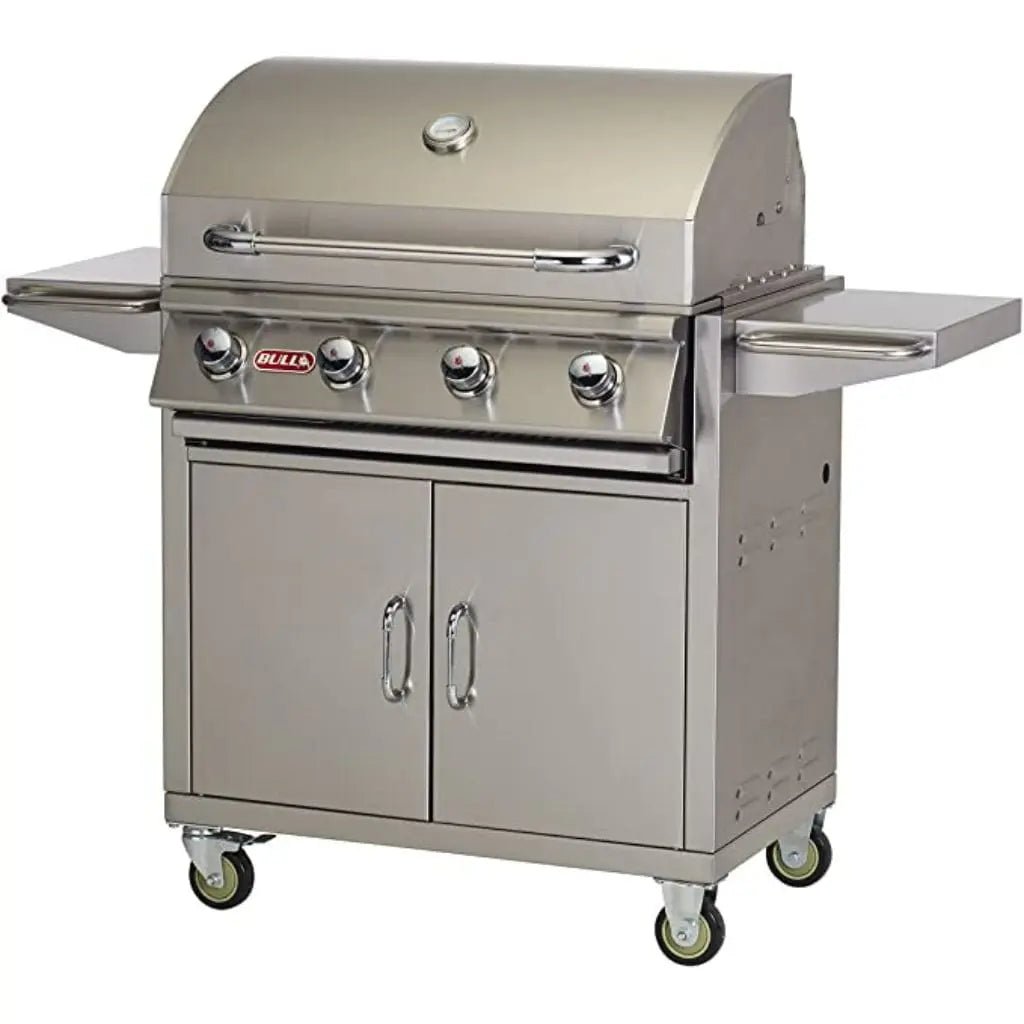 Bull 30" 4 - Burner Outlaw Freestanding Gas Grill - by Bull Grills | Buy at Agent BBQ