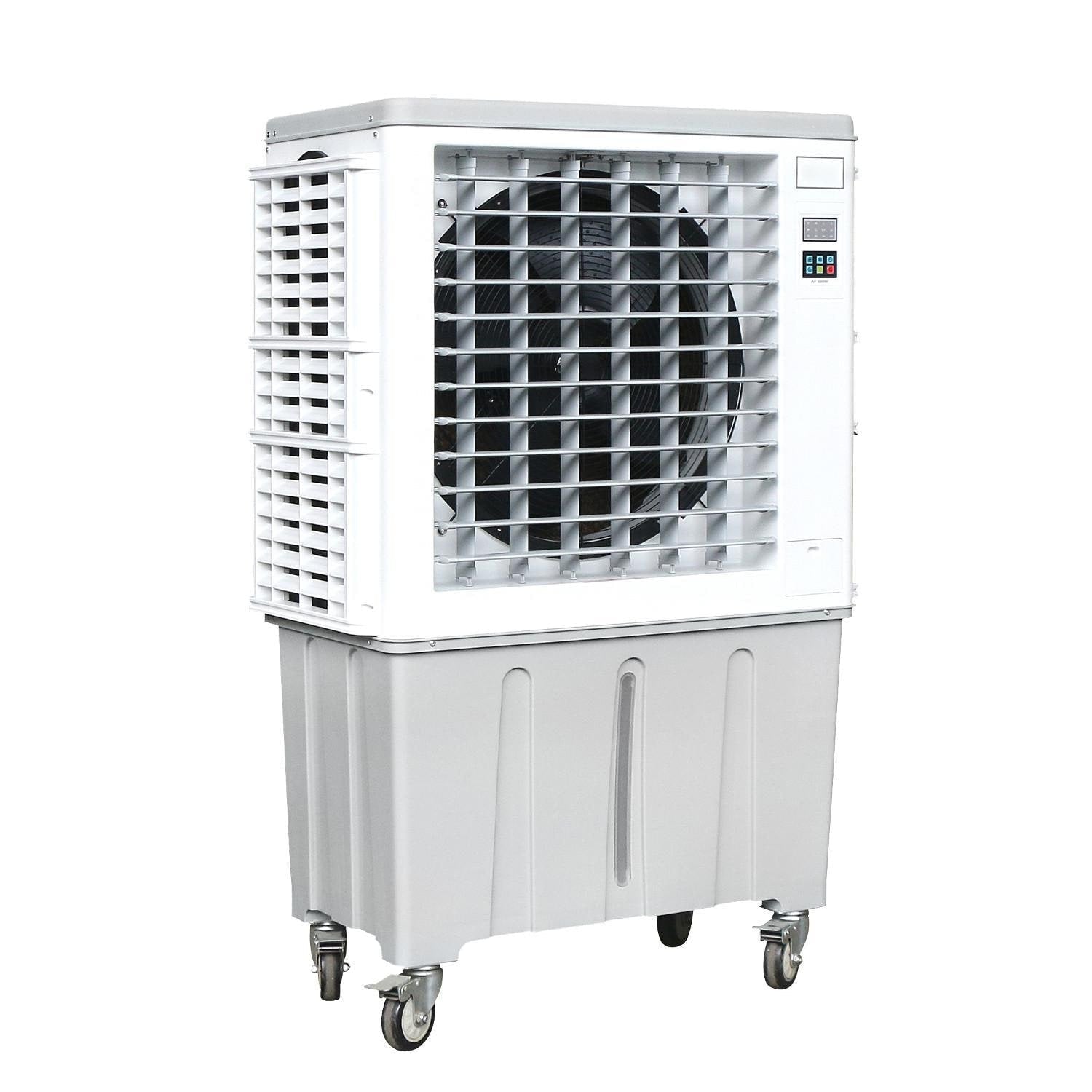 Cajun Kooling Portable Air Cooler 1200 Sq Ft 4500 CFM (White/Grey) - Evaporative Air Coolers by Cajun Kooling | Buy at Agent BBQ