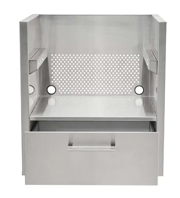 Coyote C1SLV Asado Power Burner Insulating Jacket w/ Drawer - by Coyote Outdoor Living | Buy at Agent BBQ