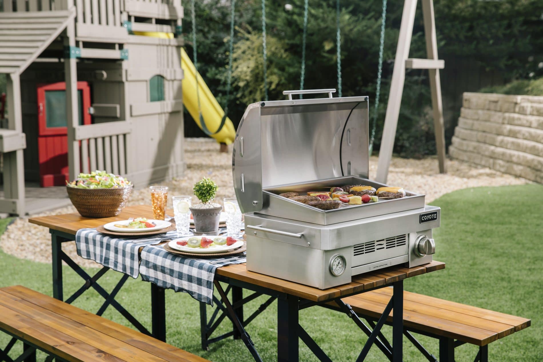 Coyote Portable 25" Grill - C1PORTLP - by Coyote Outdoor Living | Buy at Agent BBQ