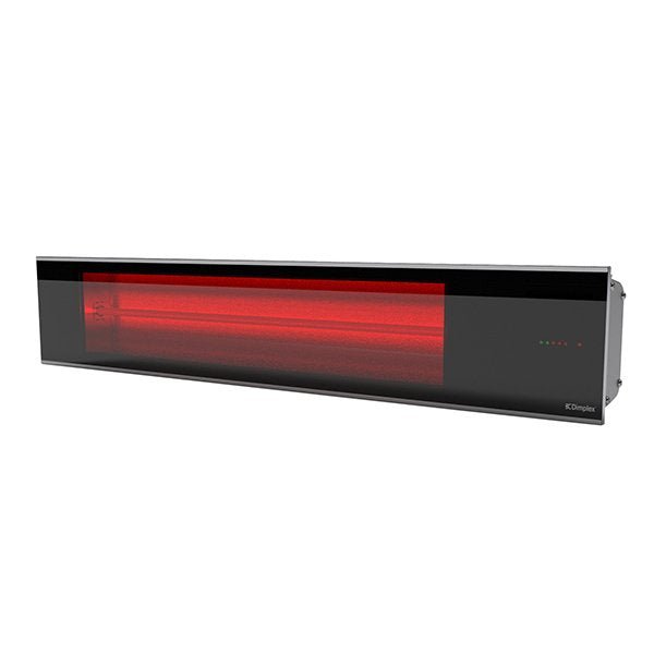 Dimplex - DIR Series 36" Indoor/Outdoor Wall - Mounted Electric Infrared Heater (2200W 240V) - DIR22A10GR - by Dimplex | Buy at Agent BBQ