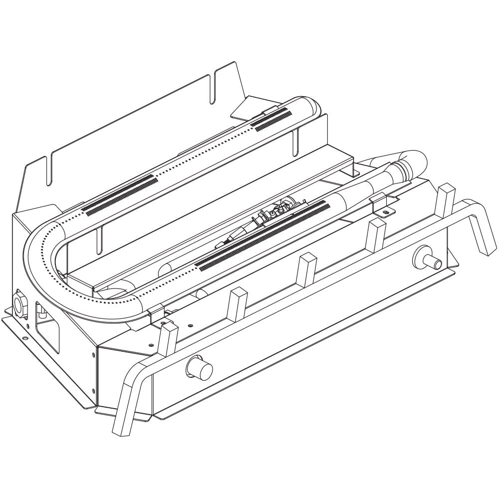 Empire Ventless Burner for Kennesaw II Logs - by Empire Comfort Systems | Buy at Agent BBQ