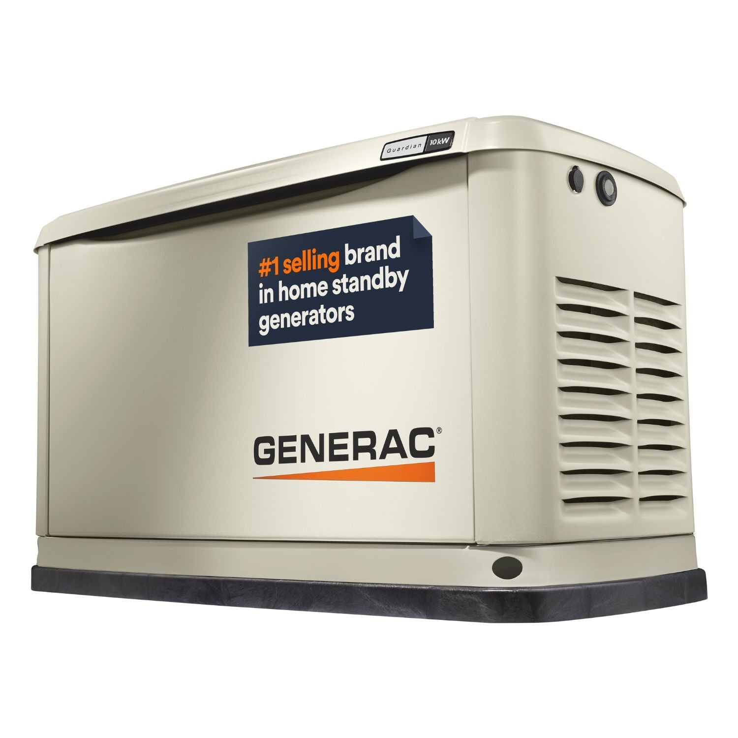Generac Guardian® 10kW Aluminum Home Standby Generator With Transfer Switch | Air-Cooled | WiFi Enabled - Standby Generators by Generac | Buy at Agent BBQ