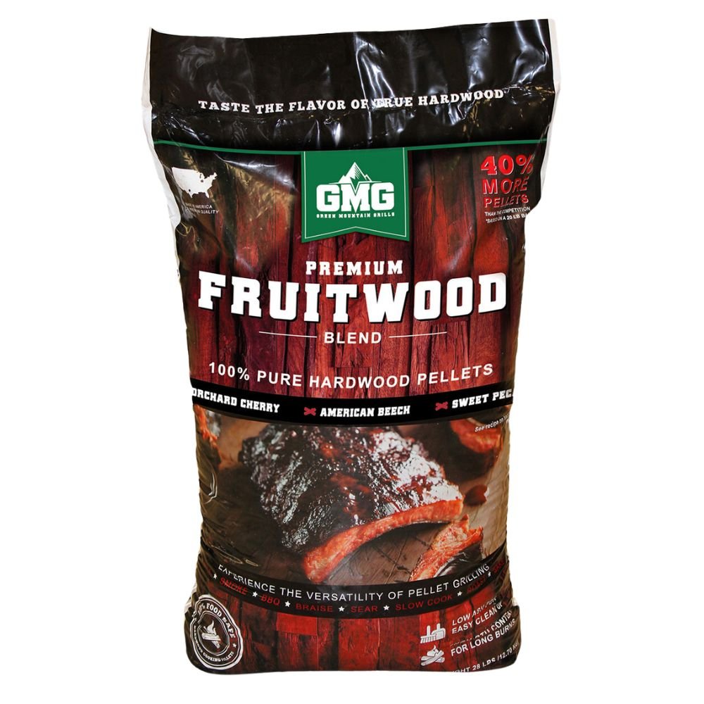Green Mountain Grills Premium Fruitwood Blend Pellets - Wood Pellets by Green Mountain Grills | Buy at Agent BBQ
