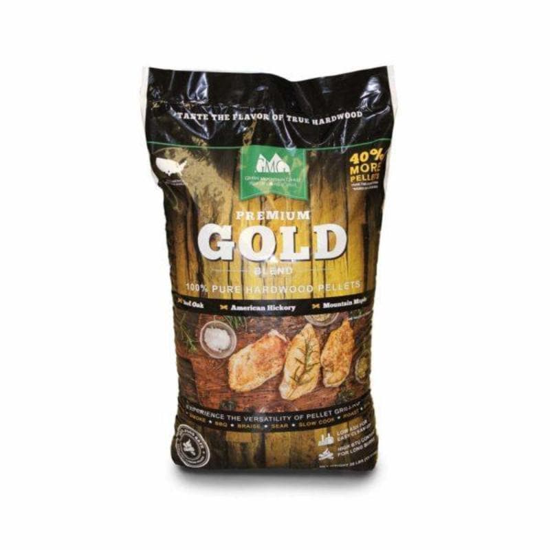 Green Mountain Grills Premium Gold Pellets - Pellets by Green Mountain Grills | Buy at Agent BBQ