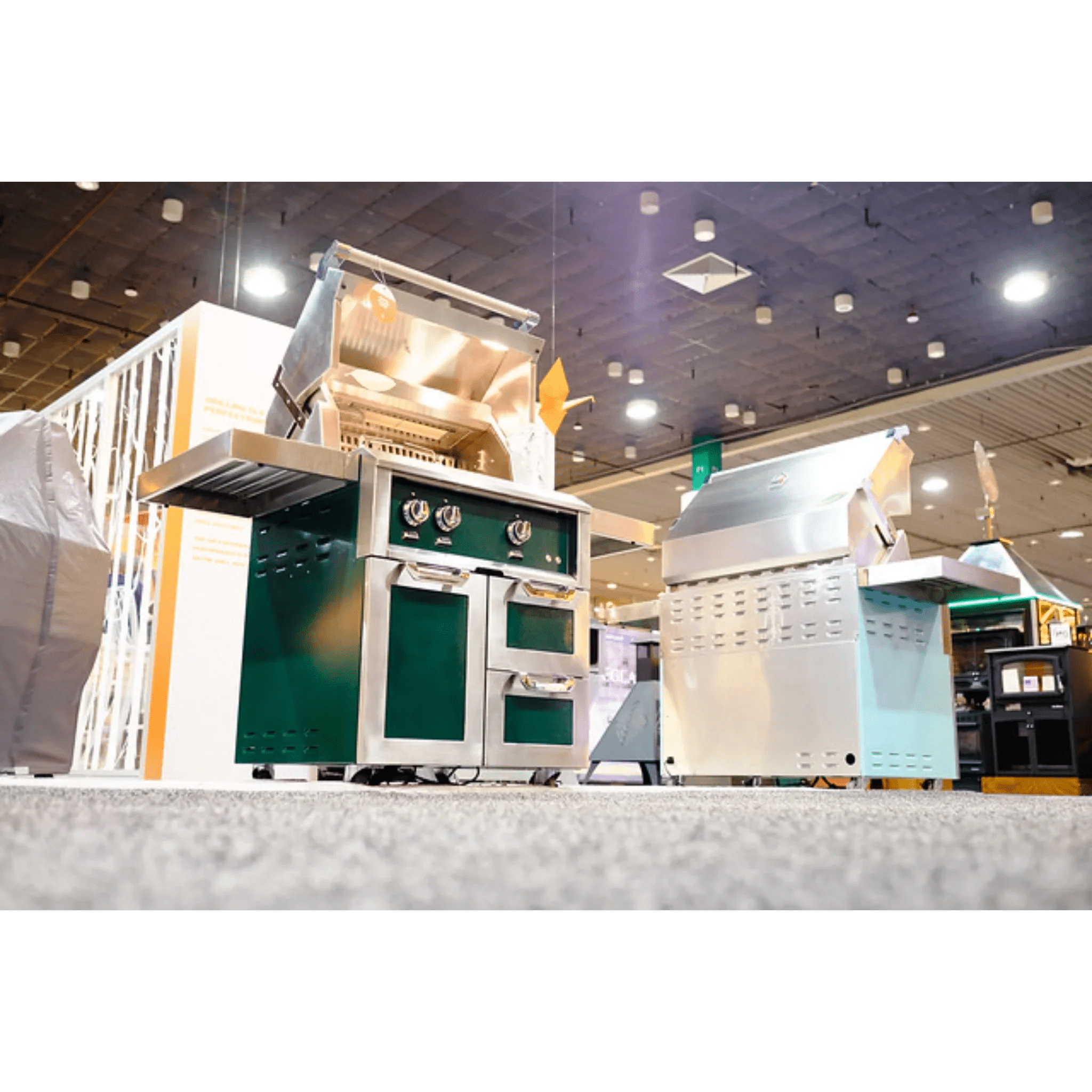Hestan 30" GCR Series Outdoor Tower Cart with Door & Double Drawer - GCR30 - by Hestan | Buy at Agent BBQ