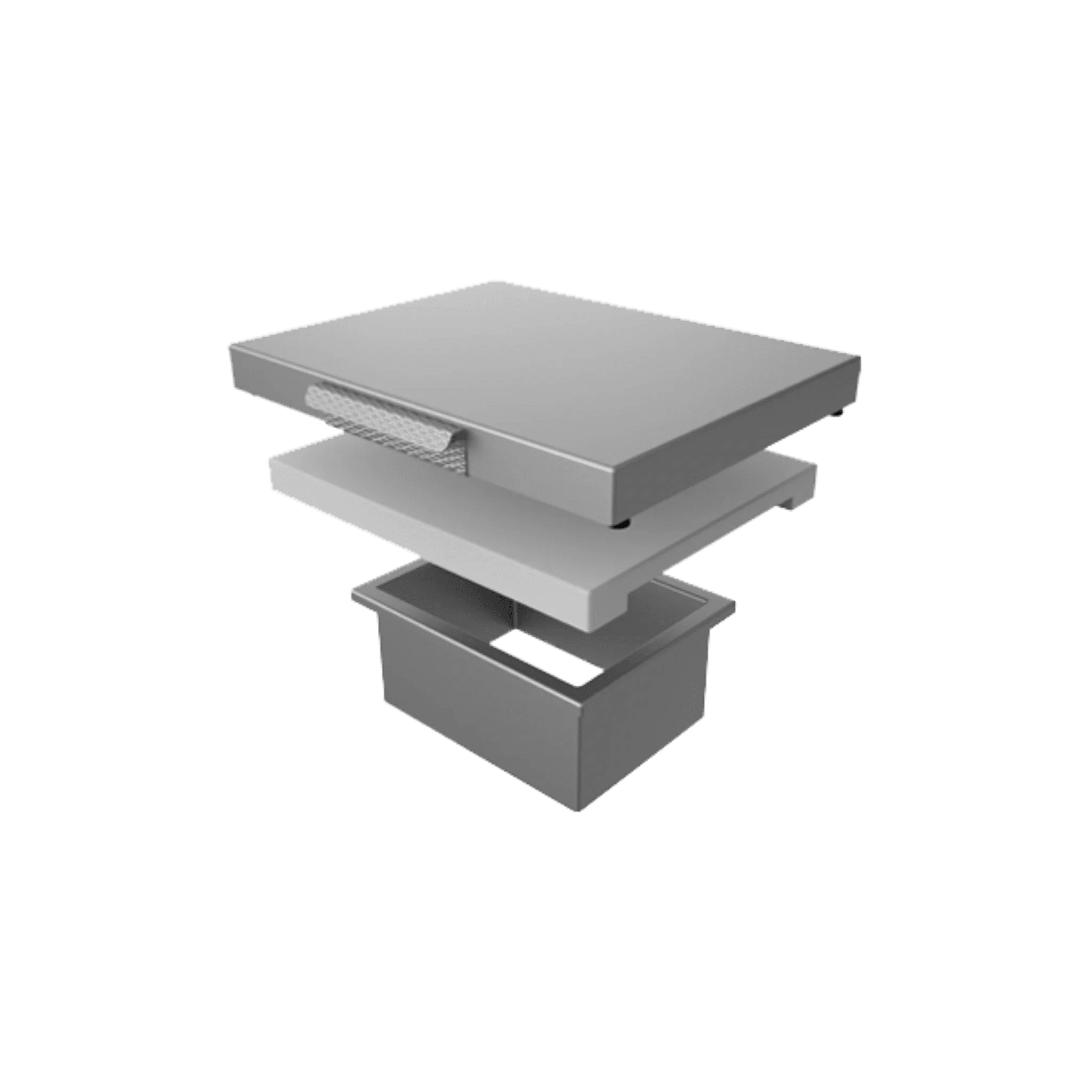 Hestan Outdoor Countertop Trash Chute - AGTC - by Hestan | Buy at Agent BBQ