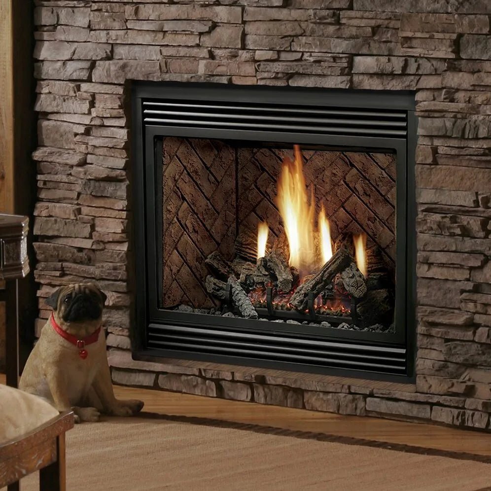 Kingsman HBZDV3624 Zero Clearance Direct Vent Gas Fireplace - 36" - Gas Fireplace by Kingsman | Buy at Agent BBQ