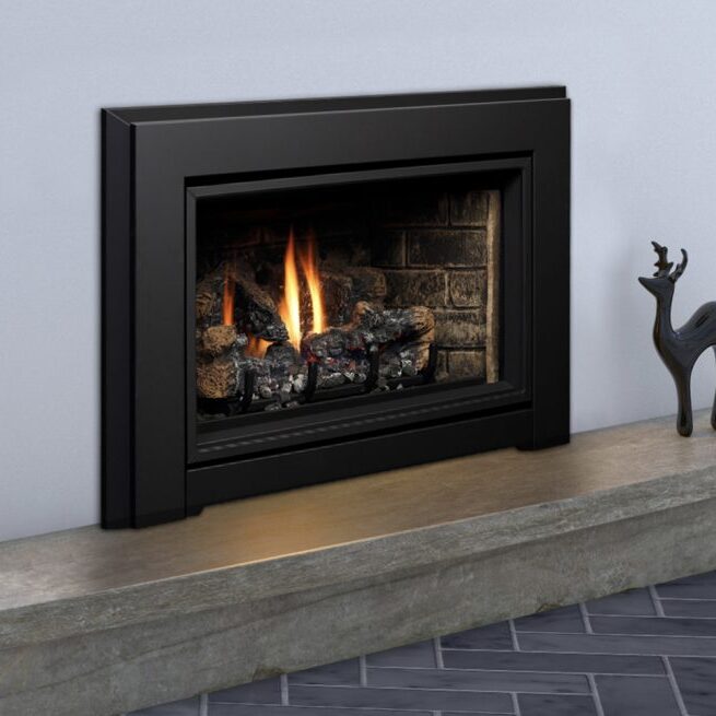 Kingsman IDV24 Direct Vent Gas Fireplace Insert - Gas Fireplace by Kingsman | Buy at Agent BBQ