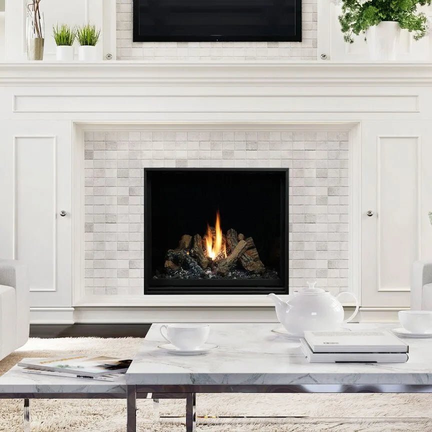 Kingsman ZCV34 Zero Clearance Clean View Direct Vent Gas Fireplace - 34" - Gas Fireplace by Kingsman | Buy at Agent BBQ