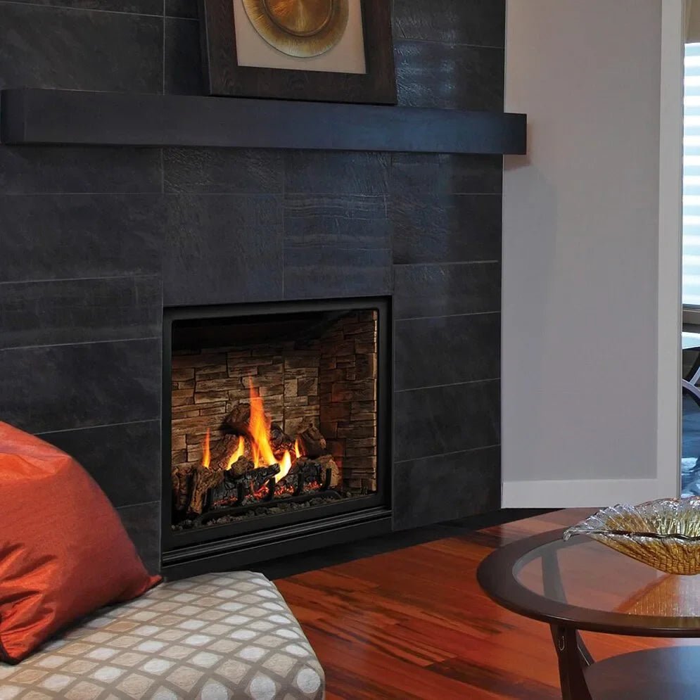 Kingsman ZCV34 Zero Clearance Clean View Direct Vent Gas Fireplace - 34" - Gas Fireplace by Kingsman | Buy at Agent BBQ