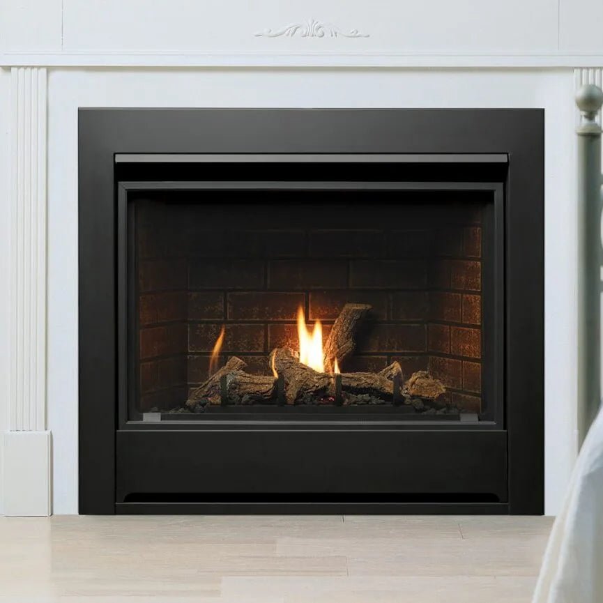 Kingsman ZCV3622 Zero Clearance Direct Vent Gas Fireplace - 36" - Gas Fireplace by Kingsman | Buy at Agent BBQ