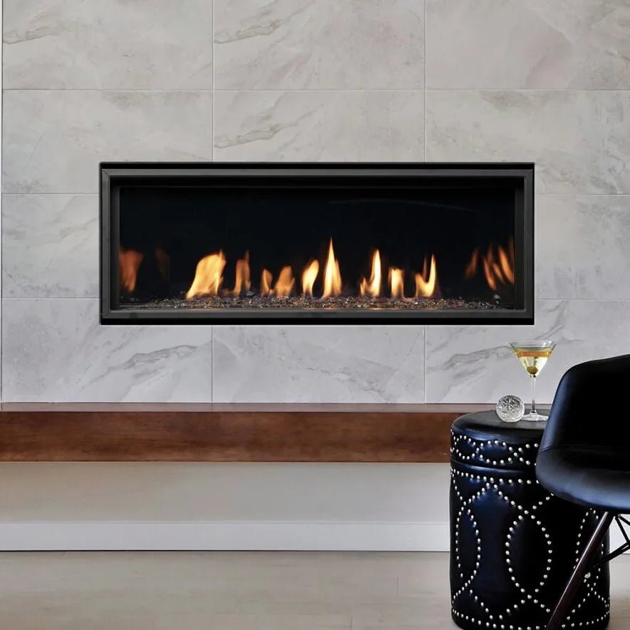 Kingsman ZCVRB47 Zero Clearance Linear Direct Vent Gas Fireplace - 47" - Gas Fireplace by Kingsman | Buy at Agent BBQ