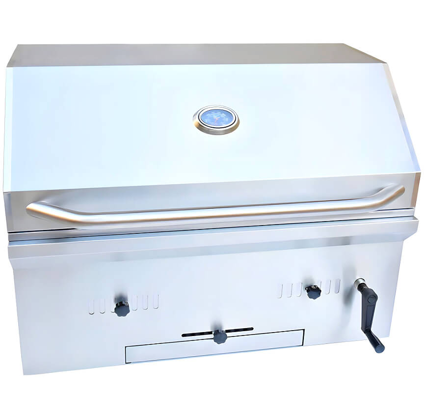 Kokomo Grills 32 Inch Built In Charcoal Grill - Built In Charcoal Grill by Kokomo Grills | Buy at Agent BBQ