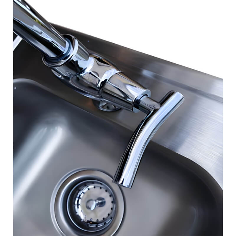 KoKoMo Grills Built - In 15 - Inch Outdoor Kitchen Sink - KO - SINK - Outdoor Sink by Kokomo Grills | Buy at Agent BBQ