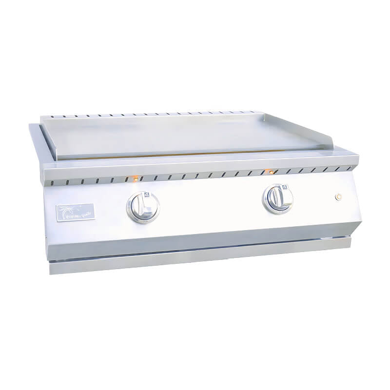 Kokomo Grills Professional 30 Inch Built - In Gas Teppanyaki Griddle - Gas BBQ Griddle by Kokomo Grills | Buy at Agent BBQ