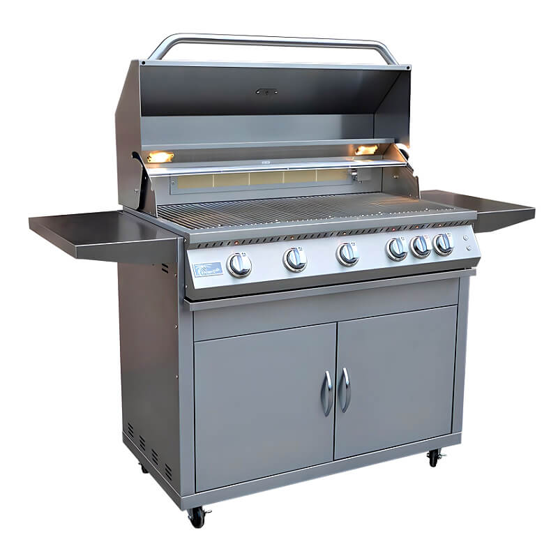 Kokomo Grills Professional 40 Inch 5 Burner Freestanding Grill - Freestanding Gas Grill by Kokomo Grills | Buy at Agent BBQ