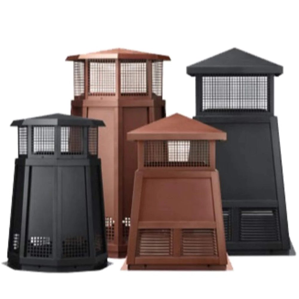 Majestic Faux Copper Decorative Termination Octagon Cap - DTO - CP - by Majestic | Buy at Agent BBQ