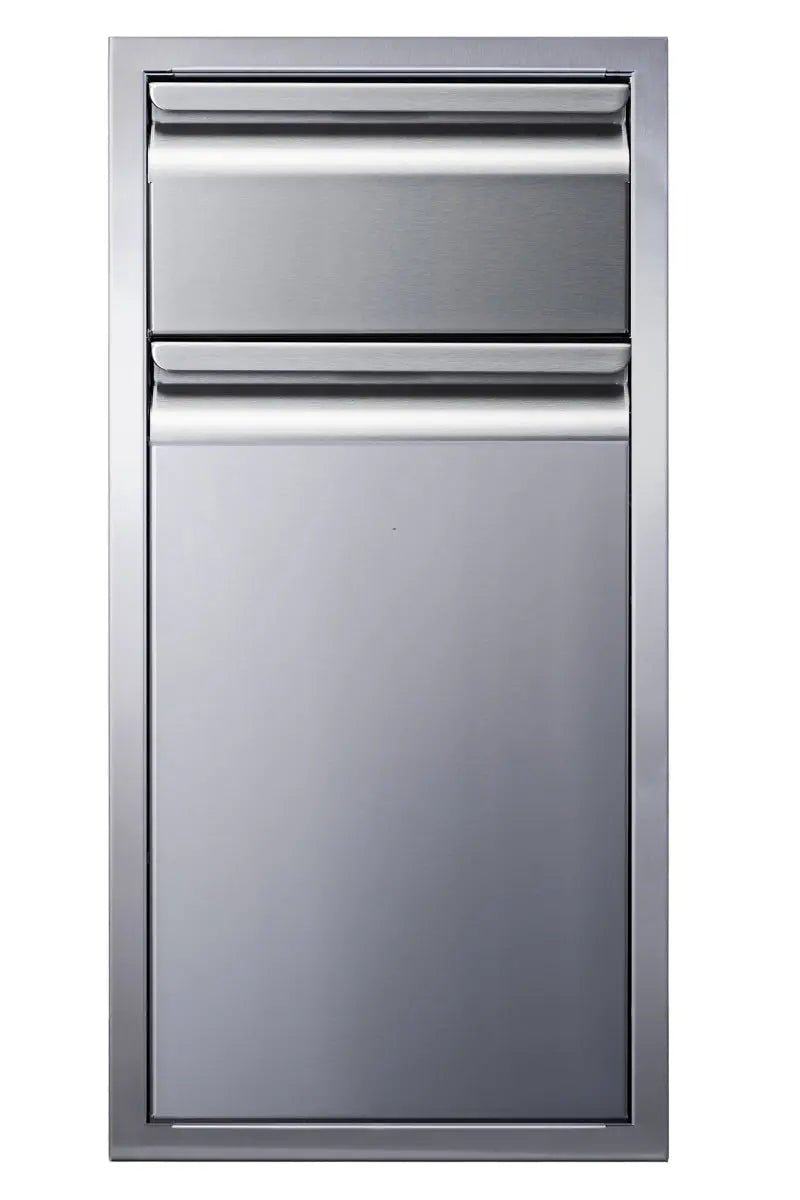 Memphis Grills Single Drawer Trash - VGC15BWB1 - Outdoor Kitchens by Memphis Grills | Buy at Agent BBQ
