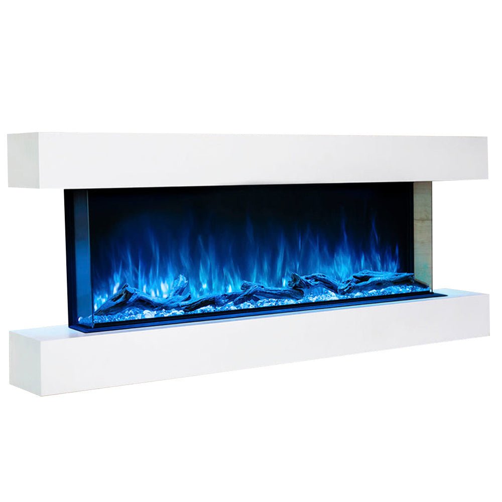 Modern Flames LPM - 5616 - WMC Landscape Pro Multi 56 - Inch Three - Sided Electric Fireplace with Wall Mount Mantel - Hearth : Electric Fireplace by Modern Flames | Buy at Agent BBQ