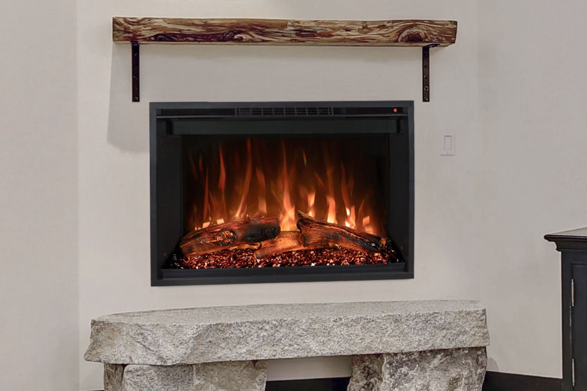 Modern Flames Redstone 30" Built In Electric Firebox Insert - Electric Fireplace Inserts by Modern Flames | Buy at Agent BBQ