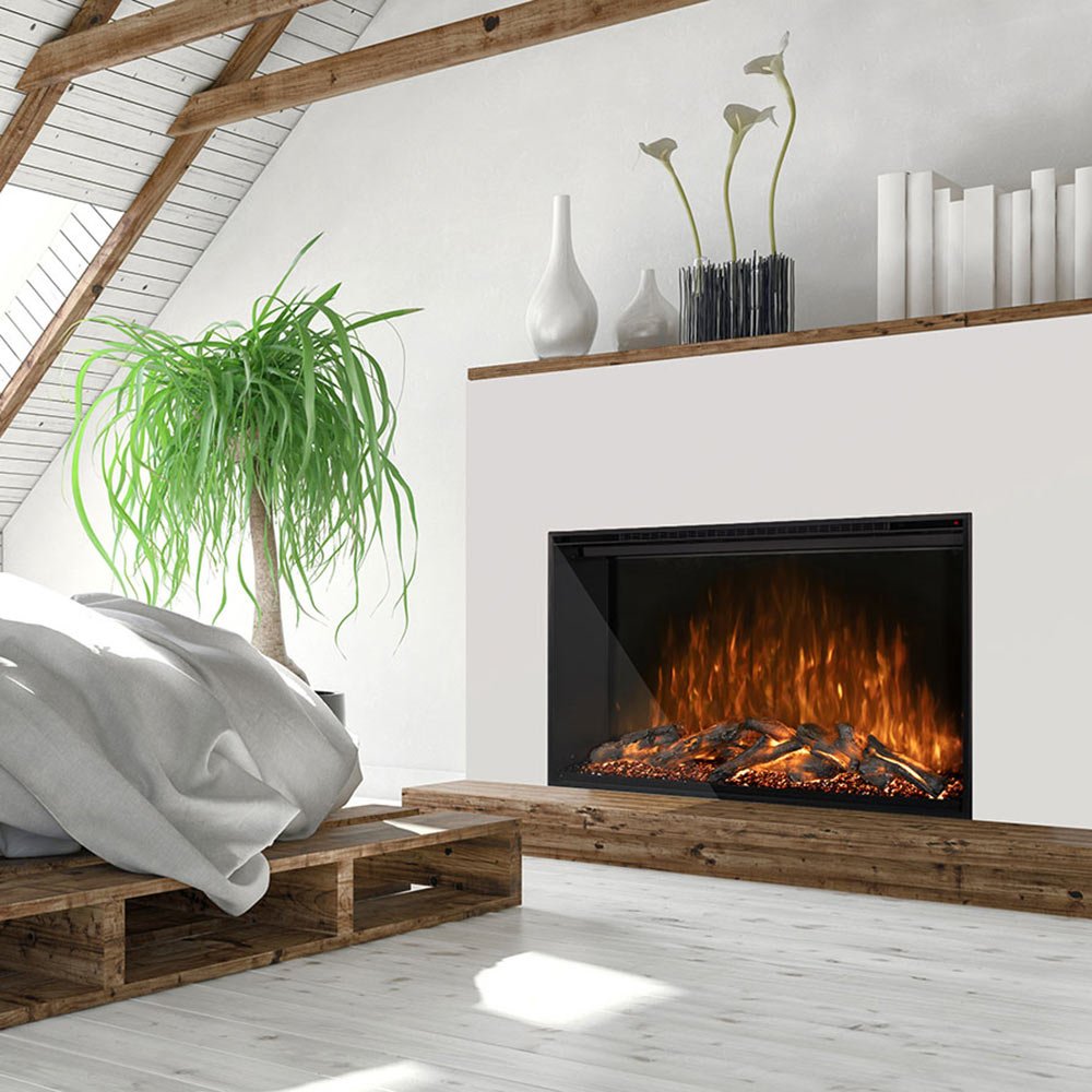 Modern Flames RedStone 54 - Inch Built - In Electric Fireplace - Hearth : Electric Fireplace by Modern Flames | Buy at Agent BBQ