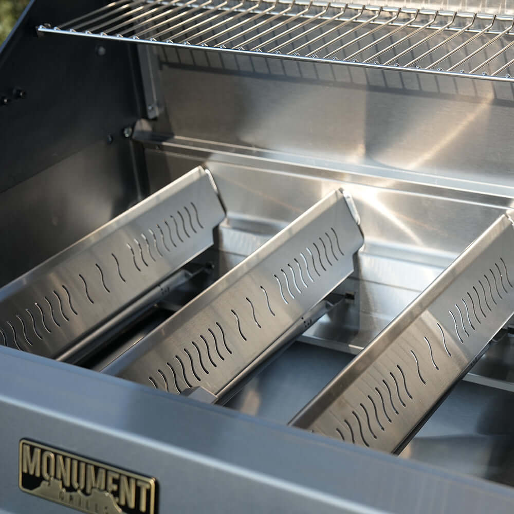 Monument Grills - Eminence 405 - Chic Clearview® Smart Stainless Gas Grill - E405 - by Monument Grills | Buy at Agent BBQ