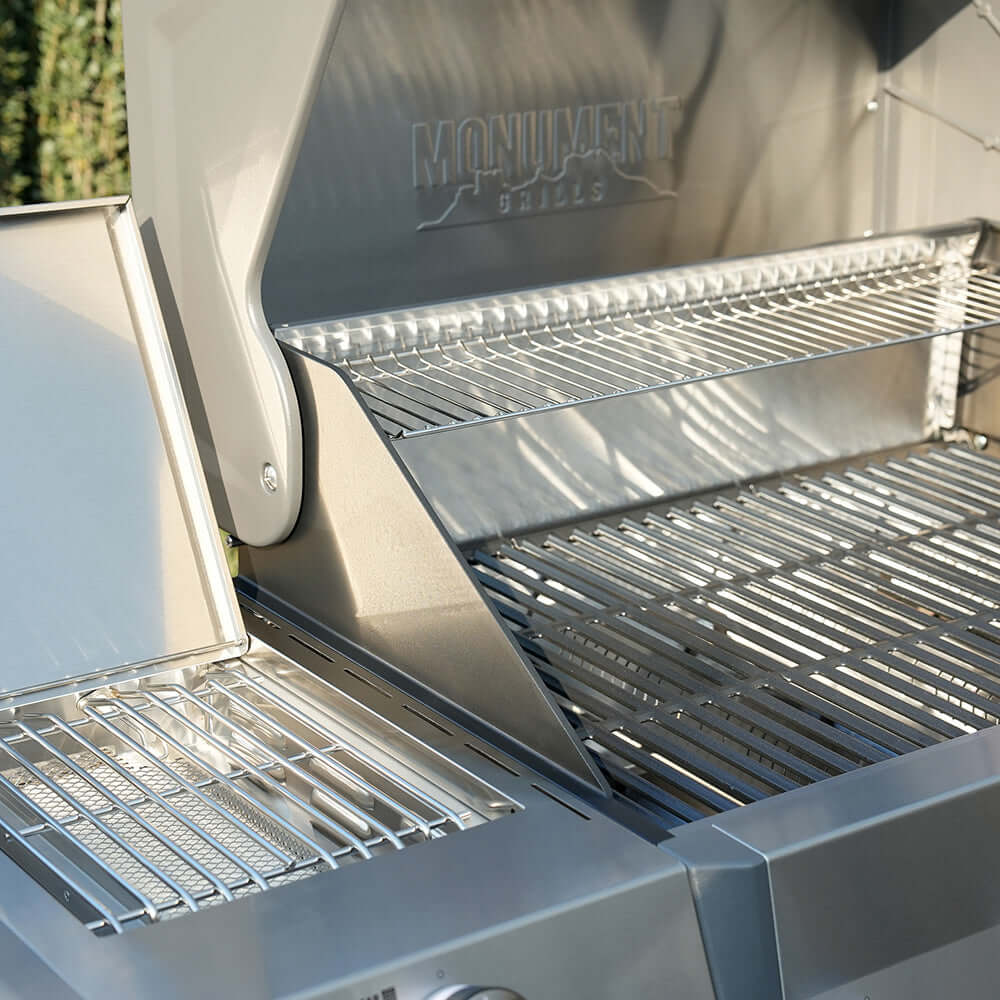 Monument Grills - Eminence 405 - Chic Clearview® Smart Stainless Gas Grill - E405 - by Monument Grills | Buy at Agent BBQ