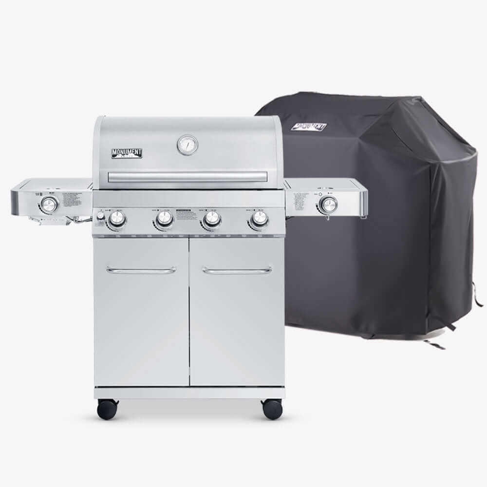 Monument Grills - Stainless Infrared Propane Gas Grill - 24367 - by Monument Grills | Buy at Agent BBQ