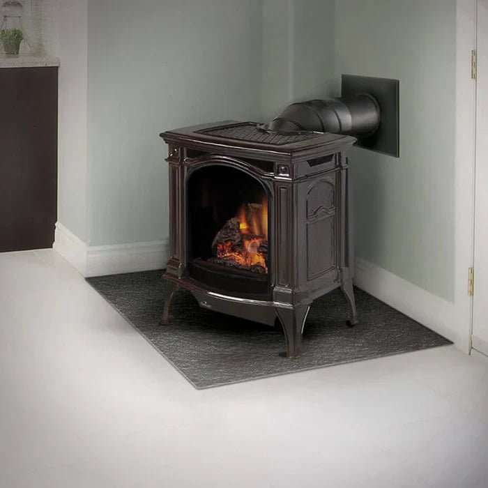 Napoleon Bayfield Metallic Black Direct Vent Gas Stove - Gas Stove by Napoleon | Buy at Agent BBQ