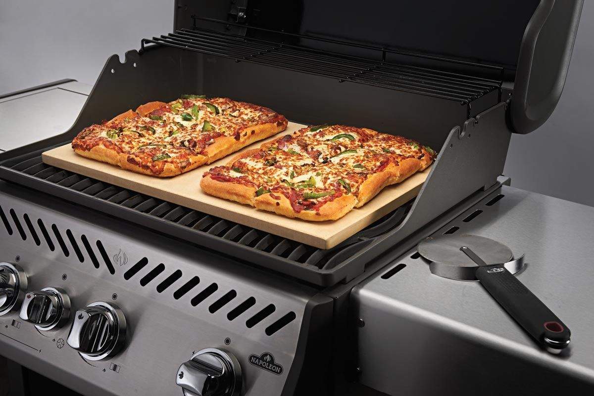 Napoleon Rectangular Baking Stone - by Napoleon | Buy at Agent BBQ