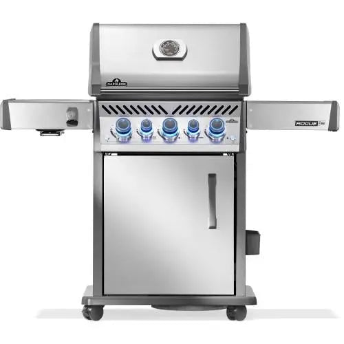 Napoleon Rogue PRO - S 425 3 - Burner Gas Grill w/ Side Burner & SafetyGlow - RPS425RSISS - 2 - Outdoor Grills by Napoleon | Buy at Agent BBQ