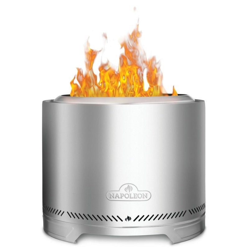 Napoleon Timberwolf 22" Stainless Steel Smokeless Wood Burning Fire Pit - NWFPLTI - SS - Fire Pit by Napoleon | Buy at Agent BBQ