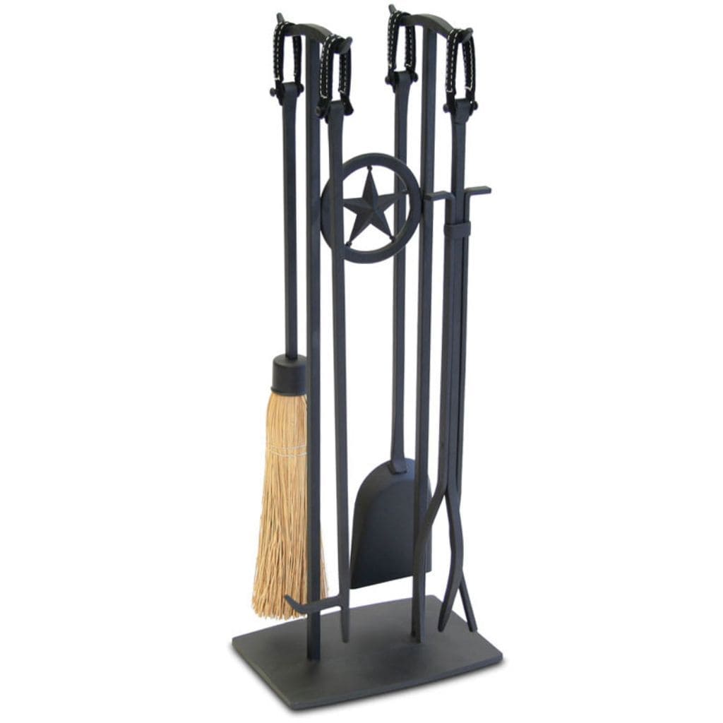 Pilgrim - 10" 4 - Piece Black Western Star Tool Set - by Pilgrim Home & Hearth | Buy at Agent BBQ