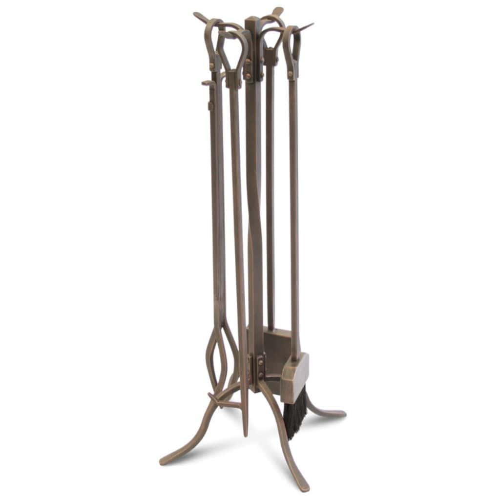 Pilgrim - 11" 4 - Piece Distressed Bronze Old World Vintage Tool Set - by Pilgrim Home & Hearth | Buy at Agent BBQ