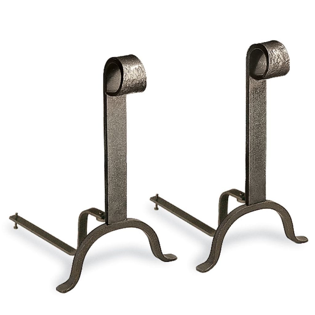 Pilgrim - 11" Vintage Iron Colonial Andiron - by Pilgrim Home & Hearth | Buy at Agent BBQ