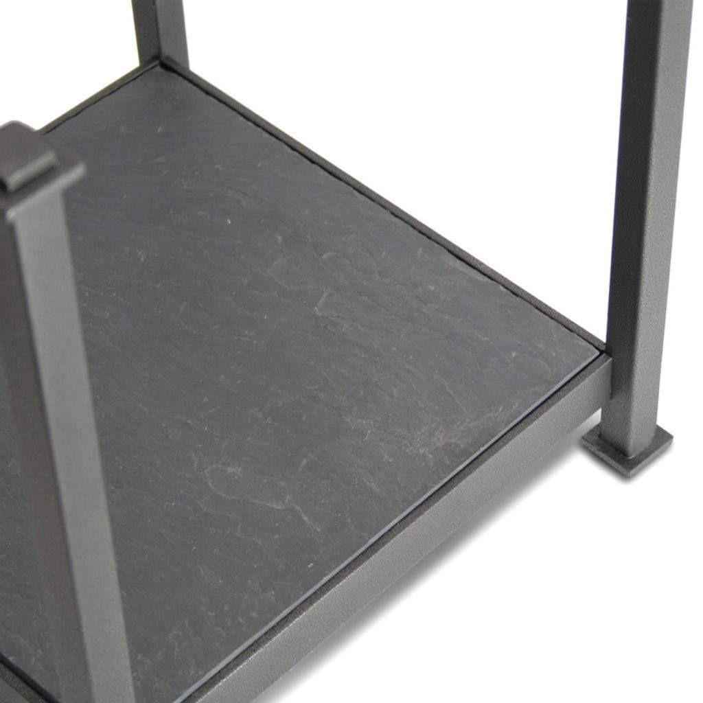 Pilgrim - 14" Vintage Iron Craftsman Wood Holder - by Pilgrim Home & Hearth | Buy at Agent BBQ